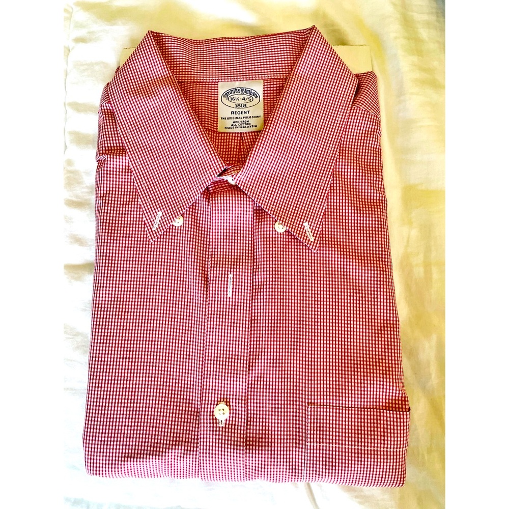 Brooks Brothers Red Check Regent Shirt